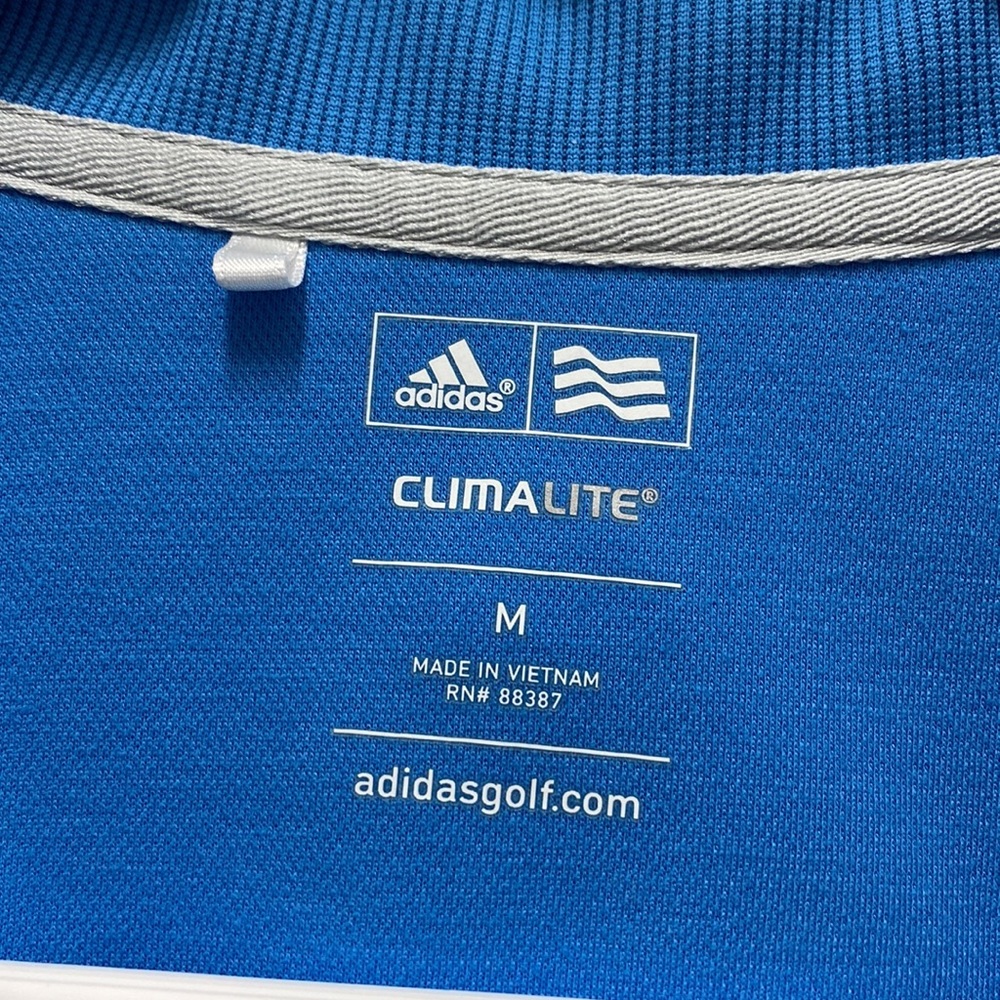 adidas Blue Jacket with White Accents - Picture 2 of 7